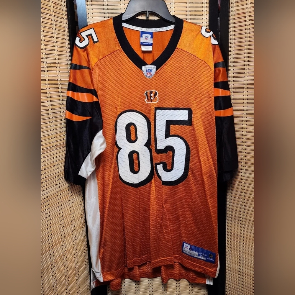 Cincinnati Bengals Chad Johnson OchoCinco #85 Stitched NFL Orange Jersey Size 50